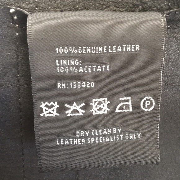 CARLISLE • Gorgeous HIGHRISE Leather Jacket $1395 Retail - Picture 15 of 16